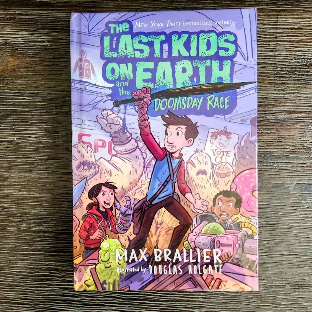 The Last Kids on Earth Doomsday Race book Great Gift Idea  ISBN 9781338833058 NE